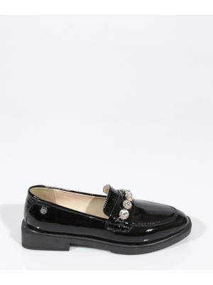 Dgn 212 Kadin Taşli Loafer Ayakkabi