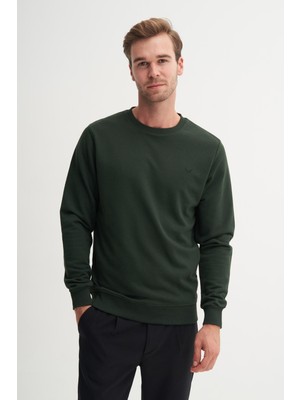 Cazador 56100 Erkek Bisiklet Yaka Sweatshirt