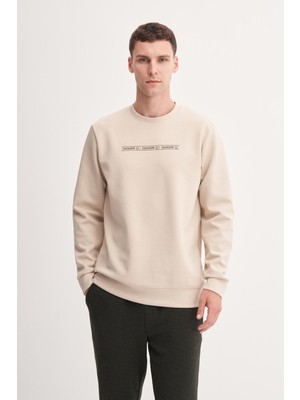 Cazador 53270 Erkek Bisiklet Yaka Sweatshirt