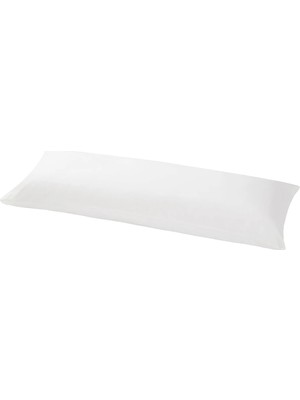 IKEA Nonnea Beyaz 40X140 cm Sarılma Yastığı Kılıfı