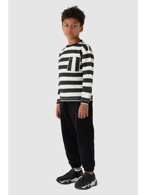 NBT Jeans Erkek Çocuk Çizgili Tshirt