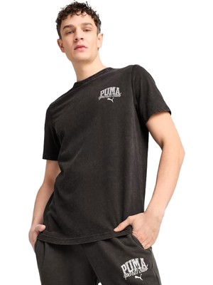 Puma  Class Erkek Siyah Günlük Stil T-Shirt 68464001