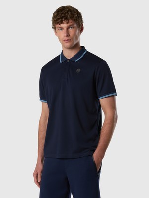 North Sails North Tech Regular Fit Coolmax® Kısa Kollu Polo Yaka Erkek Tişört 