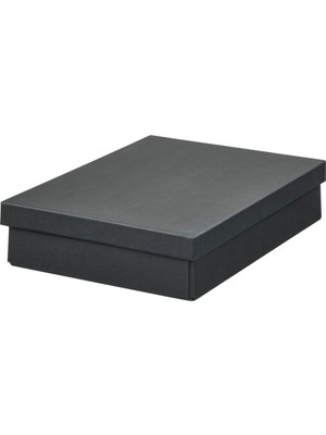 IKEA Fjaderharv Antrasit 25X35X8 cm Kapaklı Kutu