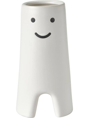 IKEA Frövaxt Beyaz 20 cm Seramik Vazo