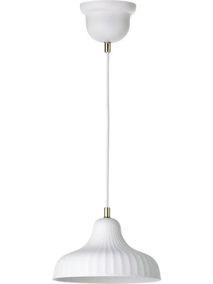 IKEA Skıvtofs Kırık Beyaz 24 cm Sarkıt Lamba