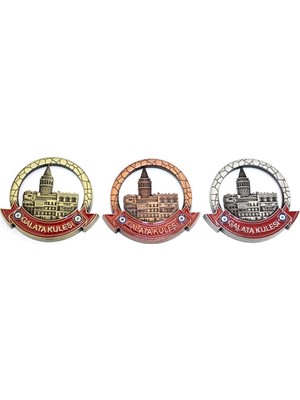 Hace Bazaar Istanbul Temalı Metal Magnet -Hcb