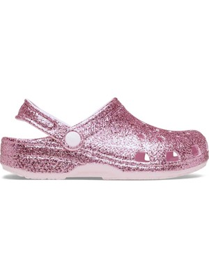 Crocs  Classic Chunky Glitter Clog Çocuk Pembe Günlük Stil Terlik 211939_6ZW