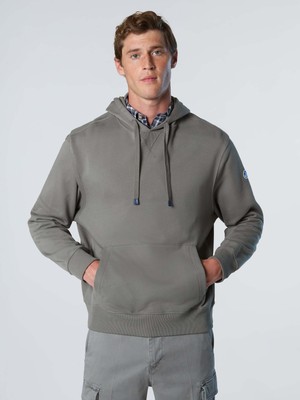 North Sails Kapüşonlu Pamuk Erkek Sweatshirt