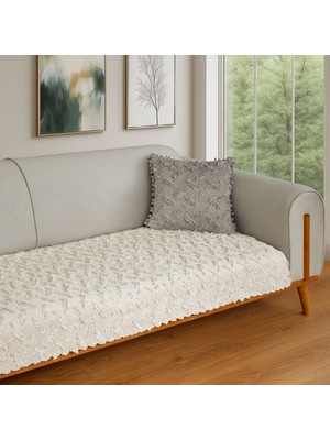 Latuda Home Ponela Koltuk Örtüsü - Sadece Oturum Alanını Kaplar 85X210 cm - Camel