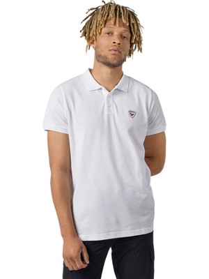 Rossignol M Logo Polo Erkek Pembe Polo Tişört