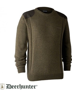Deerhunter Sheffield Knit Yeşil Kazak M