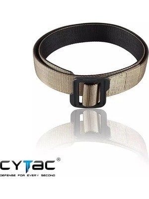 Cytac Tactical Çift Katmanlı 1.5'' Kemer Tan
