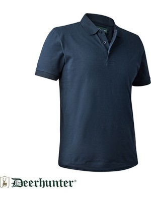 Deerhunter Polo Yaka K.kollu Lacivert Tişört 2xl