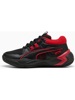 Puma Uproar Jr Siyah-Kırmızı Çocuk Günlük Ayakkabı