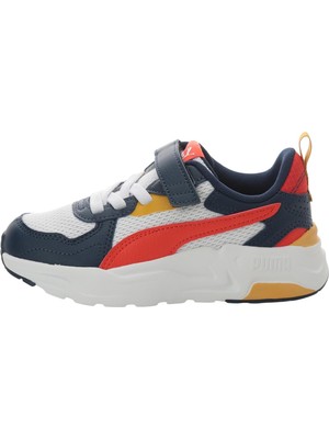 P391480 Puma Trinity Lite Ac+ Ps Pristine- White- &amp;ccedil;ocuk Spor Ayakkabı Lacivert