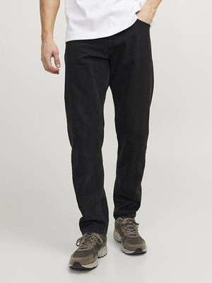 Jack & Jones Chris 981 Loose Fit Jean Erkek Günlük Klasik Stil Dark Denim Renk