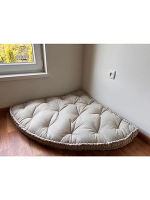 Beyzima Yer Minderi Köşe Minder Çok Amaçlı Balkon Salon Mineri