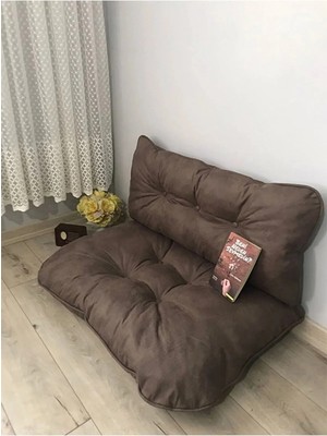 Beyzima Petek Önü Yer Minderi Bahçe ve Palet Minderi Ikili Takım