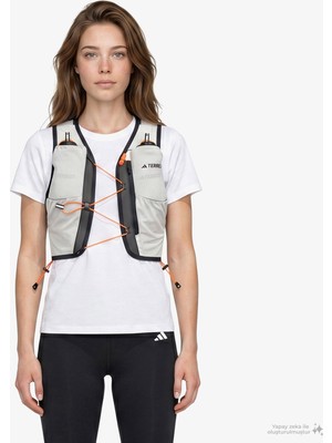 adidas Terrex Trail Techrock 5 L Unisex Gri Yelek.-