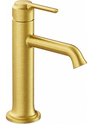 VitrA ARTEMA ORİGİN LAVABO BATARYASI FIRÇALI ALTIN