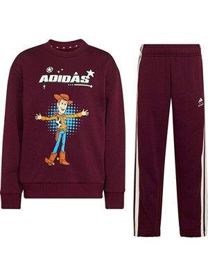Adidas Lk Pıxar Toy Story Jog Çocuk Günlük Eşofman Takımı KG6131 Kırmızı
