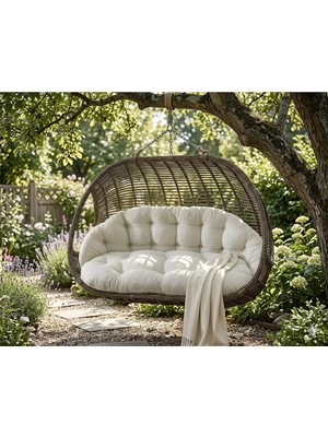 Beyzima Çift Kişilik Salıncak Minderi (Sadece Minder) 60X120 cm Oturma