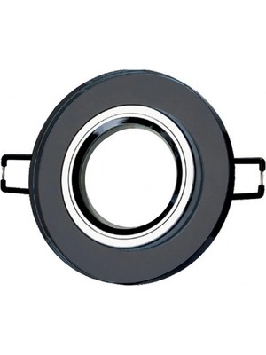 Mercora Tech 1 Adet Cata Ct 6646 Zambak Yuvarlak Dekoratif Kristal Cam Spot Kasası GU10 Duy