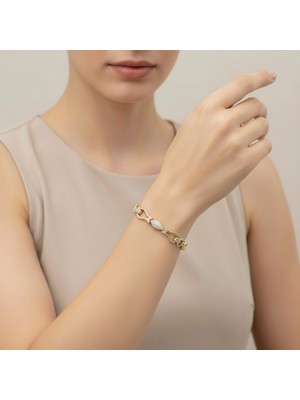 Xuping Jewelry Stil Incisi/xupıng Jewelry Royal Zirkon Taşlı Bileklik