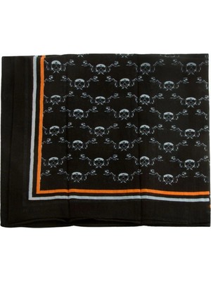 Techora Sale Kuru Kafa Desenli Bandana 50*50