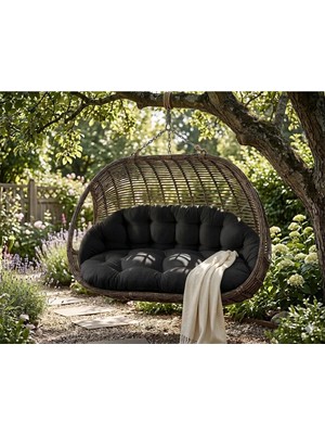 Beyzima Çift Kişilik Salıncak Minderi (Sadece Minder) 60X120 cm Oturma