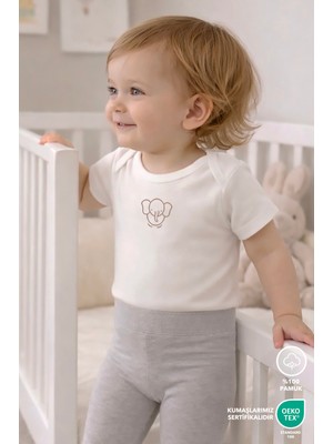 Lilalinda Body&Zıbın %100 Pamuk