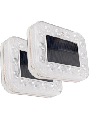 Xtechnx Sunup Solar Ledli Yanıp Sönen Araç Ikaz Lambası Kutuda 2 Adet Var