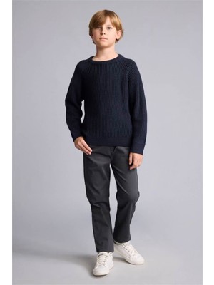 Defacto Gabardin Antrasit Erkek Çocuk Pantolon T8850A6/AR213