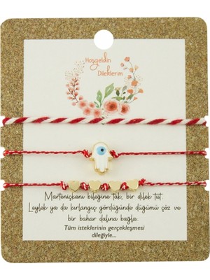 Hace Bazaar 3 Adet Ftm Ana Eli Marteniçka Bileklik