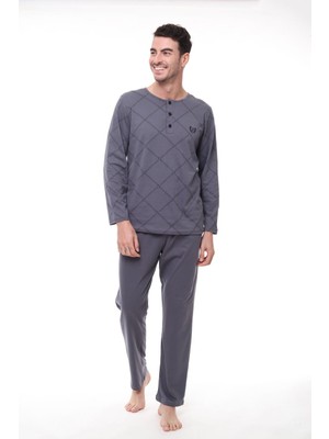 Pijadore 1400 Erkek Uzun Kollu Pijama Takım