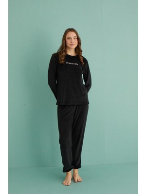 GD Goldoremi 13164-10 Kadın Dream Life Kadife Pijama Takım