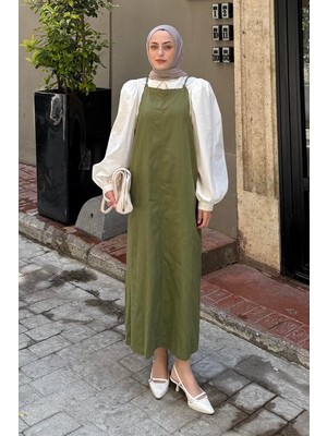 Lamelif Gabardin Tesettür Jile Haki