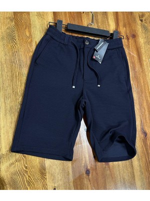 Demente Erkek Kayra Kumaş Beli Lastikli Şort Jogger