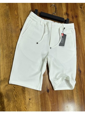 Demente Erkek Kayra Kumaş Beli Lastikli Şort Jogger