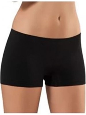 Hace Bazaar Siyah Dikişsiz Kadın Boxer Korse - 700