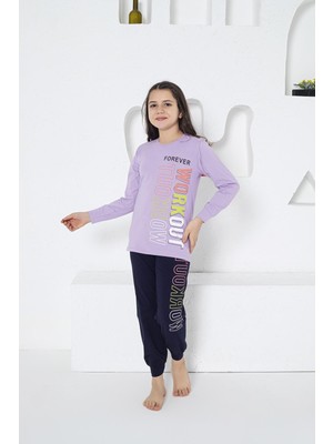 Estiva 24472 Kız Çocuk Uzun Kollu Pijama Takımı