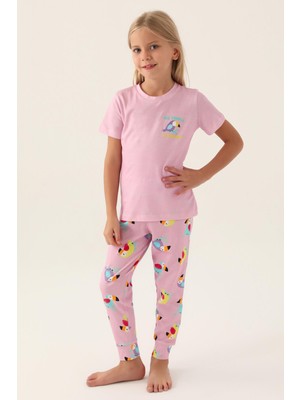 RolyPoly Roly Poly 3403 Garson Jungle Kız Çocuk Pijama Takımı
