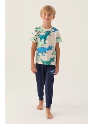RolyPoly Roly Poly 3360 Dinosaur Erkek Çocuk Pijama Takımı