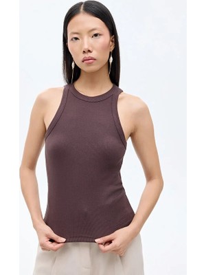 Quzu 24K60081 T-Shirt Kahve