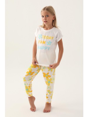 RolyPoly Roly Poly 3394 Garson Today Krem Kız Çocuk Pijama Takımı