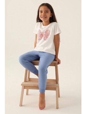 RolyPoly Roly Poly 3390 Garson Butterfly Kız Çocuk Pijama Takımı