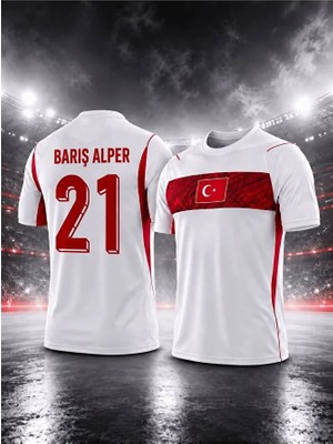 Breathless Türkiye Fifa 2026 Dünya Kupası Barış Alper Yetişkin Forması (White)