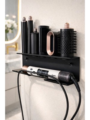 Venon Home Dyson Airwrap Multistyler ile Uyumlu Düzenleyici Saç Şekillendirici Standı Banyo Askısı Yerli Üretim