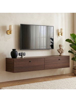 Rani Mobilya Rani Home Tv Ünitesi Milano Ceviz 140 cm AA-5808